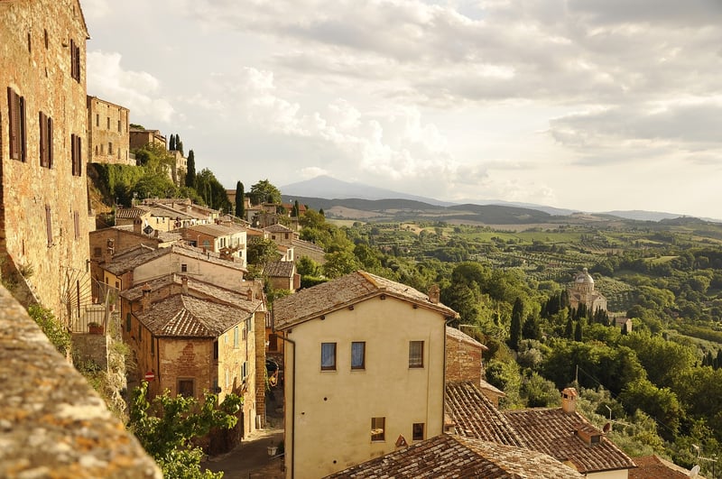 Tuscany, Italy Night Sky